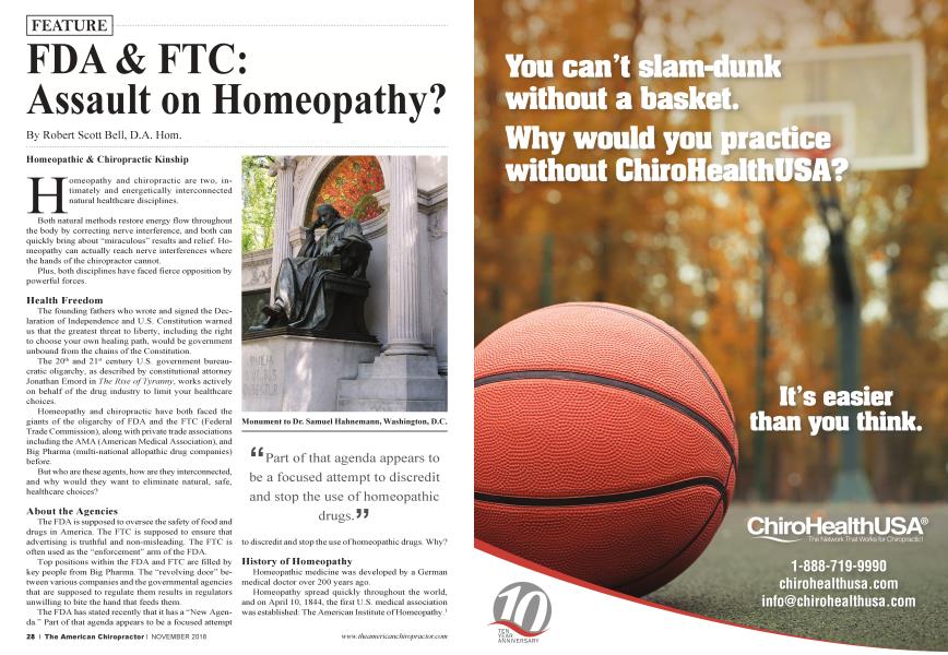 FDA & FTC: Assault on Homeopathy?