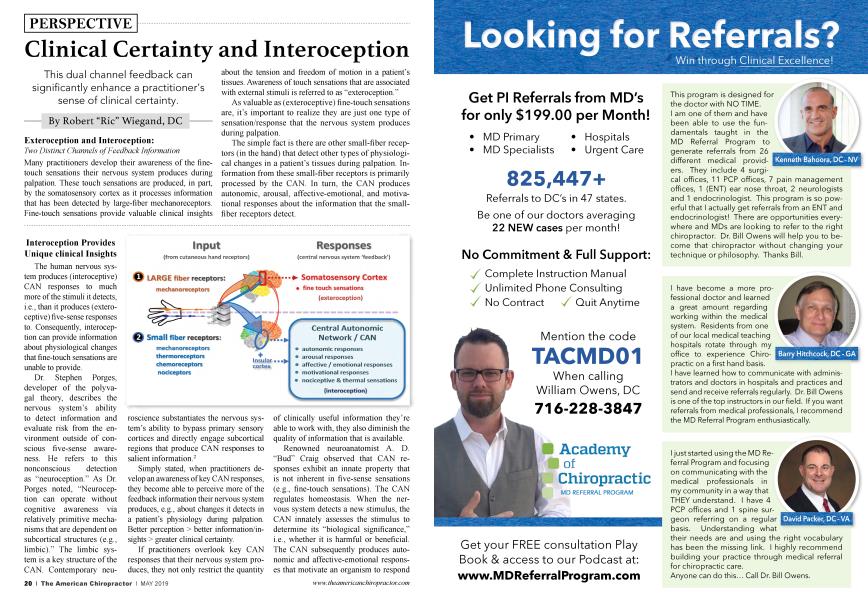 Clinical Certainty and Interoception