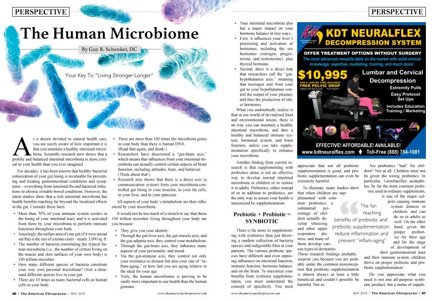 The Human Microbiome