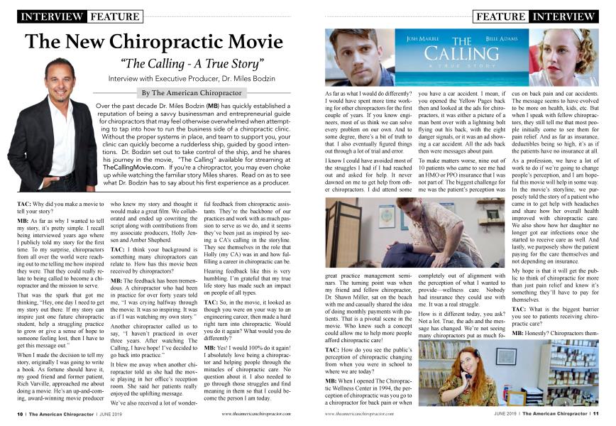 The New Chiropractic Movie
