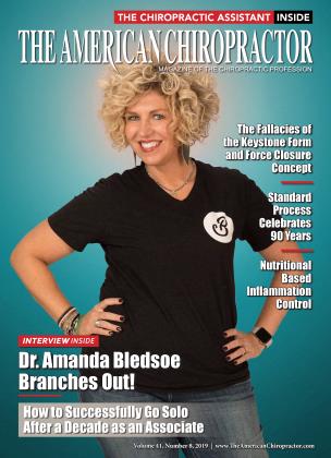 AUGUST 2019 | The American Chiropractor