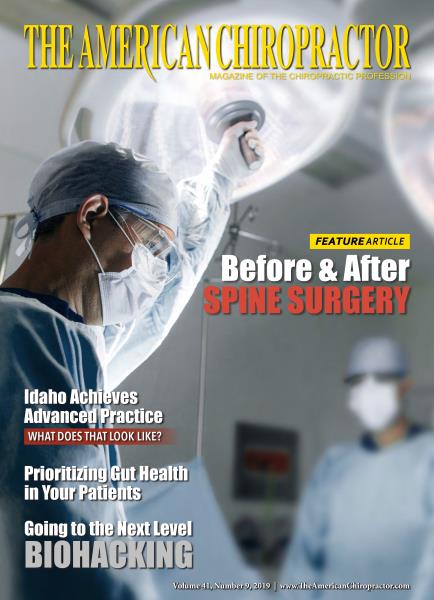 Issue: - SEPTEMBER 2019 | The American Chiropractor