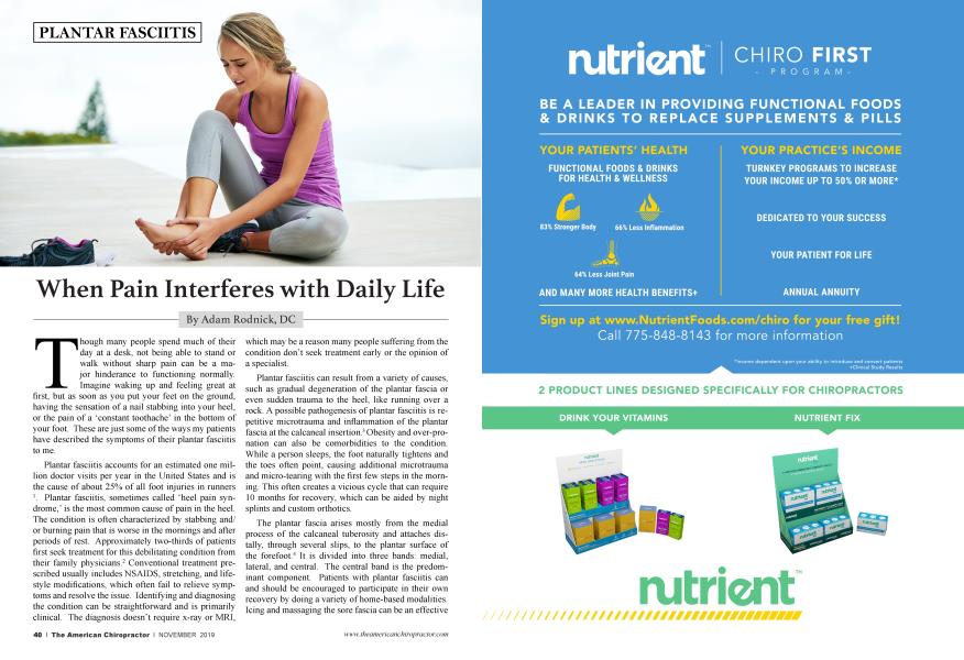 When Pain Interferes with Daily Life