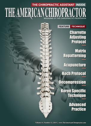 DECEMBER 2019 | The American Chiropractor