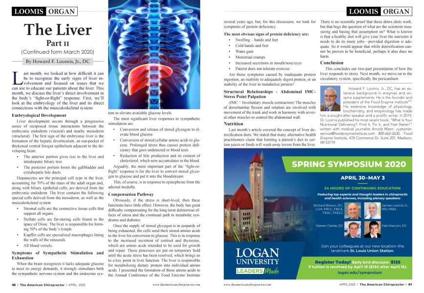 The Liver Part II