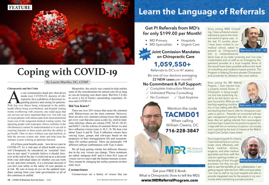 Coping with COVID-19