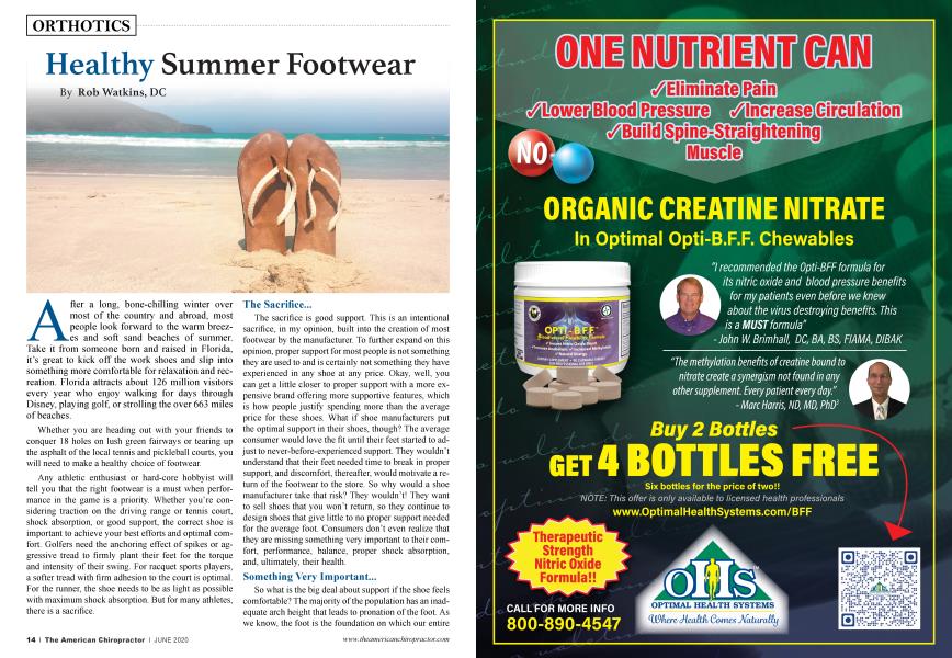 Healthy Summer Footwear