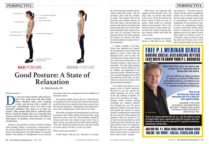 Good Posture: A State of Relaxation
