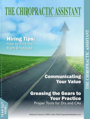 AUGUST 2020 | The American Chiropractor