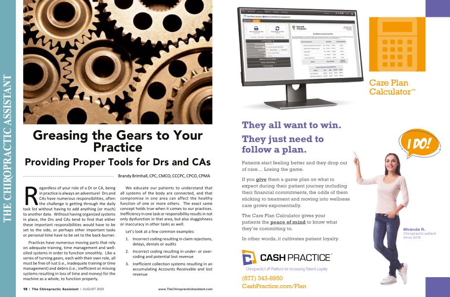 Greasing the Gears to Your Practice