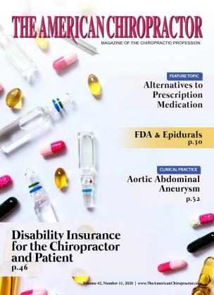 NOVEMBER 2020 | The American Chiropractor
