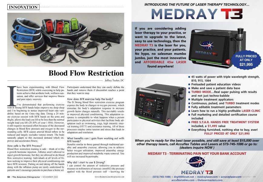 FDA Listing  Blood Flow Restriction Cuffs