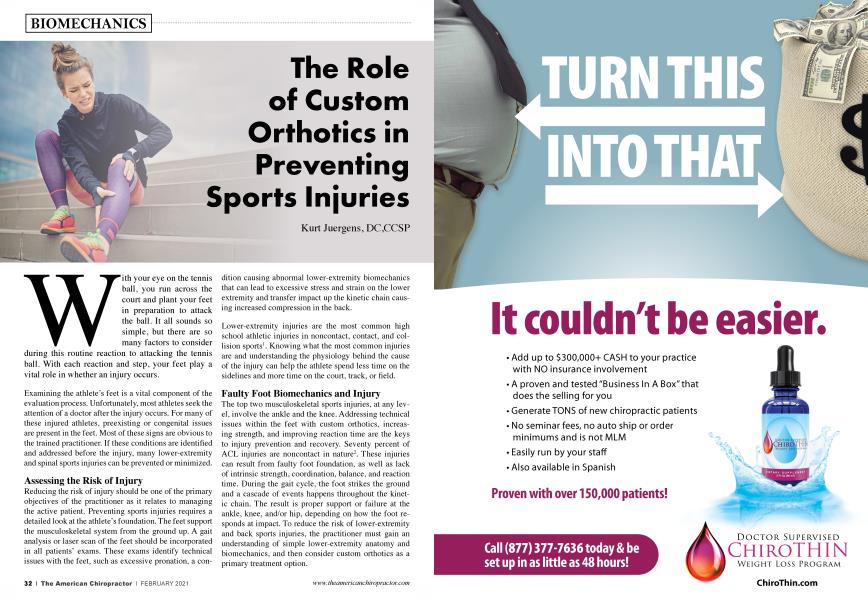 The Role of Custom Orthotics in Preventing Sports Injuries