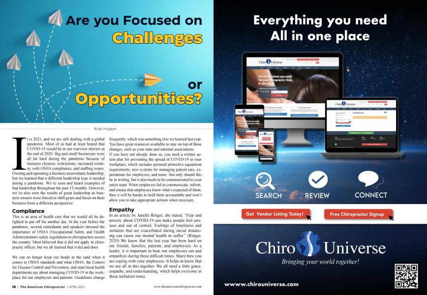 Are you Focused on Challenges or Opportunities?