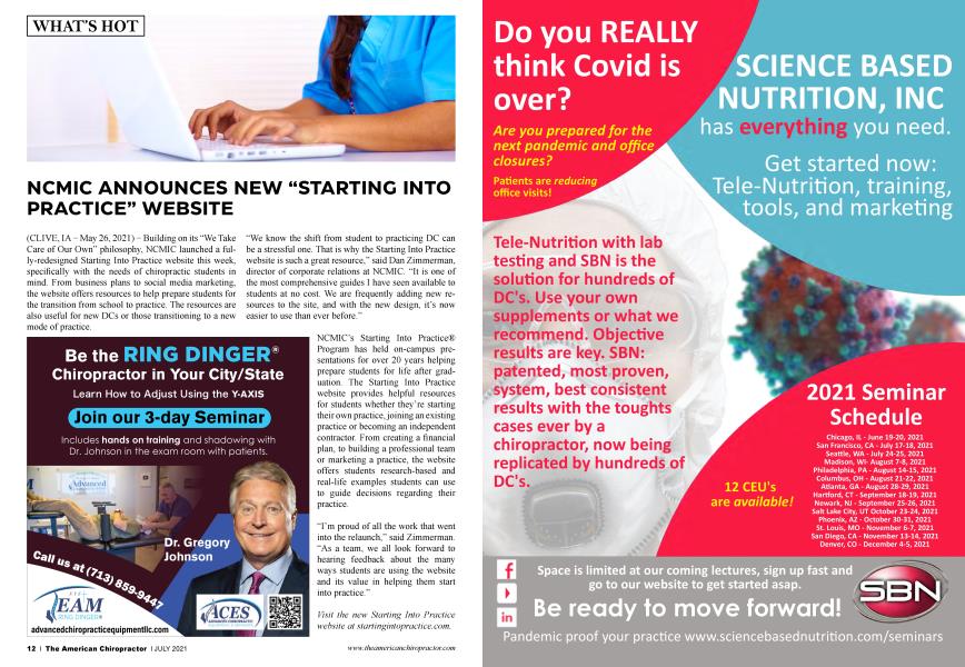 NCMIC ANNOUNCES NEW “STARTING INTO PRACTICE” WEBSITE