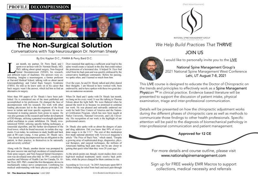 The Non-Surgical Solution