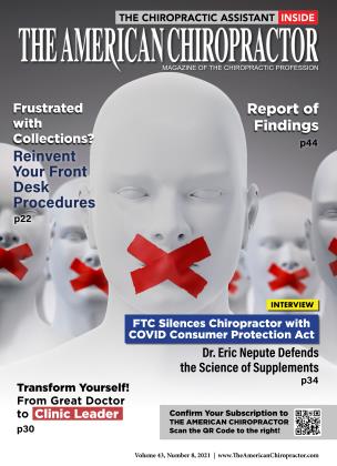 AUGUST 2021 | The American Chiropractor