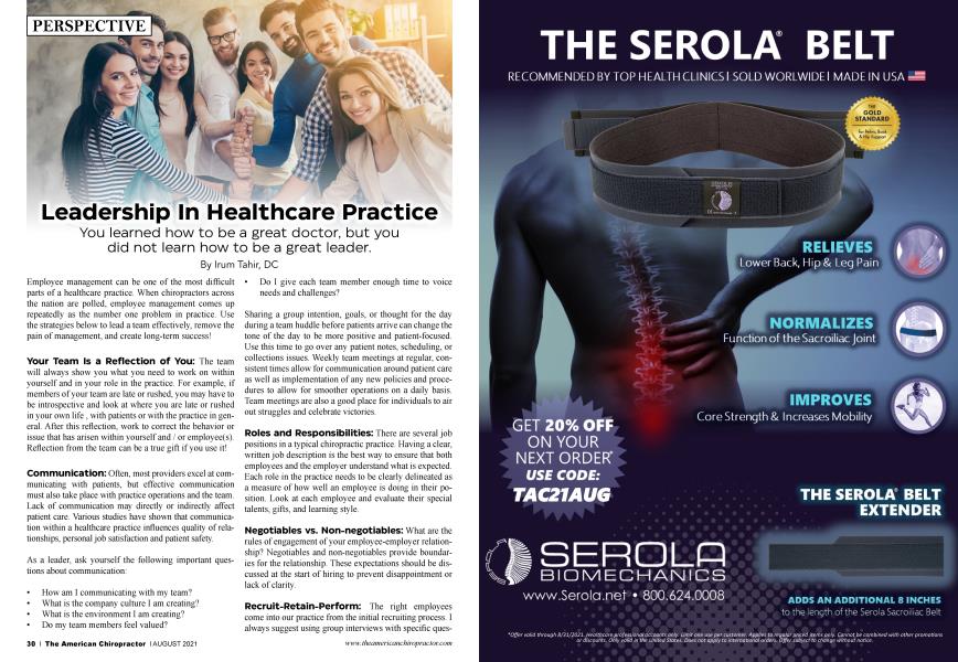 Leadership In Healthcare Practice