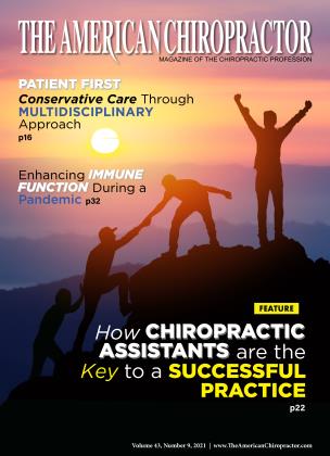 SEPTEMBER 2021 | The American Chiropractor