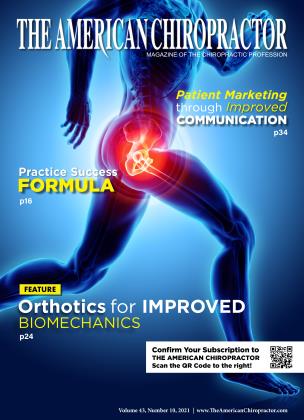 October 2021 | The American Chiropractor