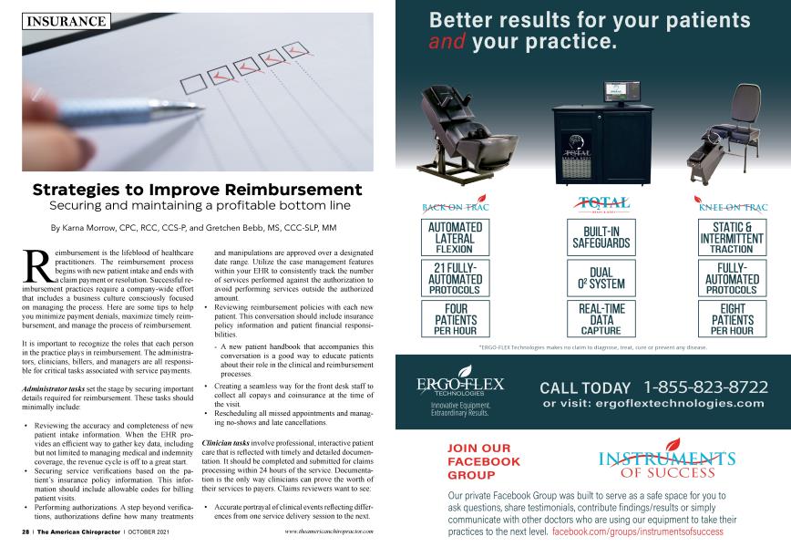 Strategies to Improve Reimbursement