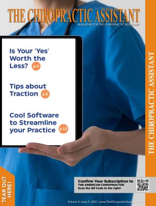 OCTOBER 2021 | The American Chiropractor