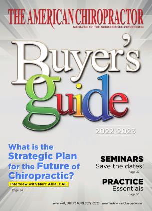 2022-2023 Buyer's Guide | The American Chiropractor