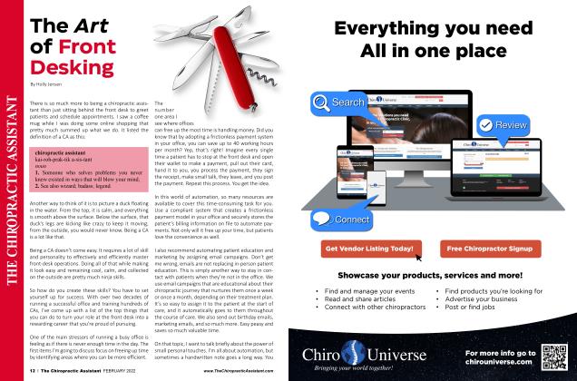 The Art of Front Desking