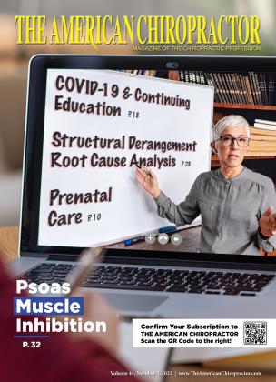 MARCH 2022 | The American Chiropractor