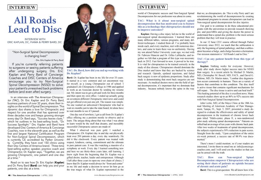 All Roads Lead to Disc