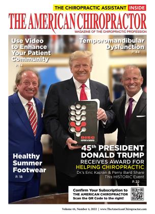 APRIL 2022 | The American Chiropractor