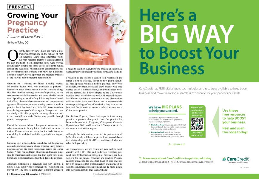 Crowing Your Pregnancy Practice