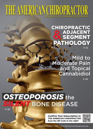 JULY 2022 | The American Chiropractor