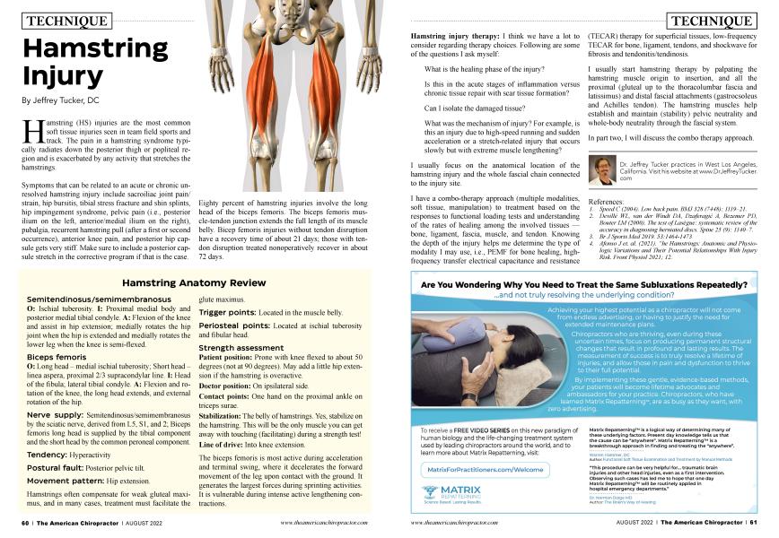 Hamstring Injury
