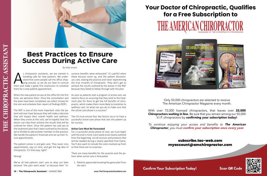 Best Practices to Ensure Success During Active Care
