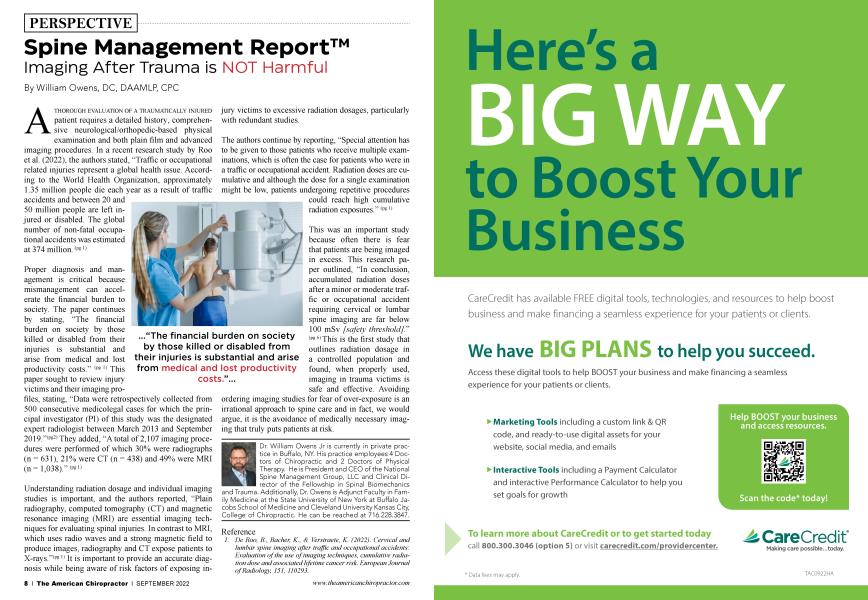 Spine Management Report™
