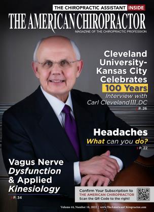 OCTOBER 2022 | The American Chiropractor