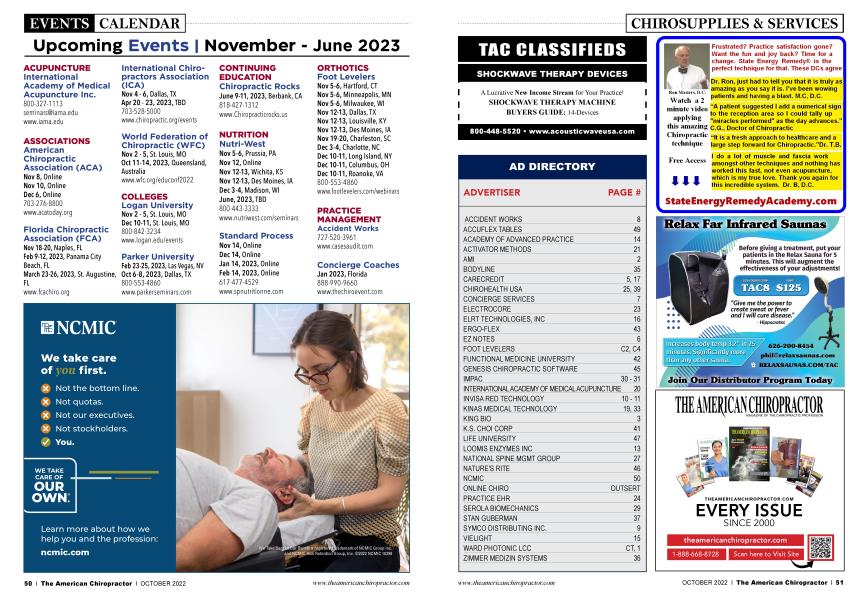 Upcoming Events | November - June 2023