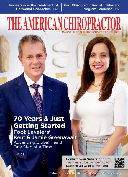Issue: - NOVEMBER 2022 | The American Chiropractor