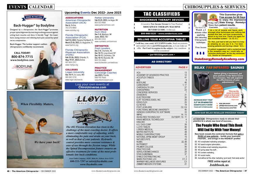 Upcoming Events Dec 2022June 2023