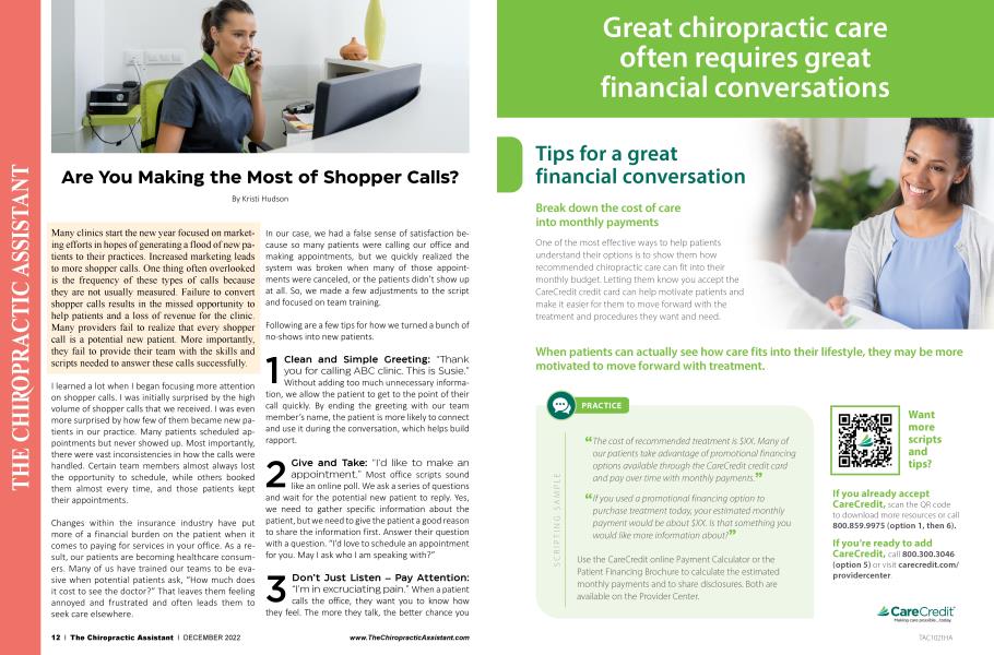 Are You Making the Most of Shopper Calls?