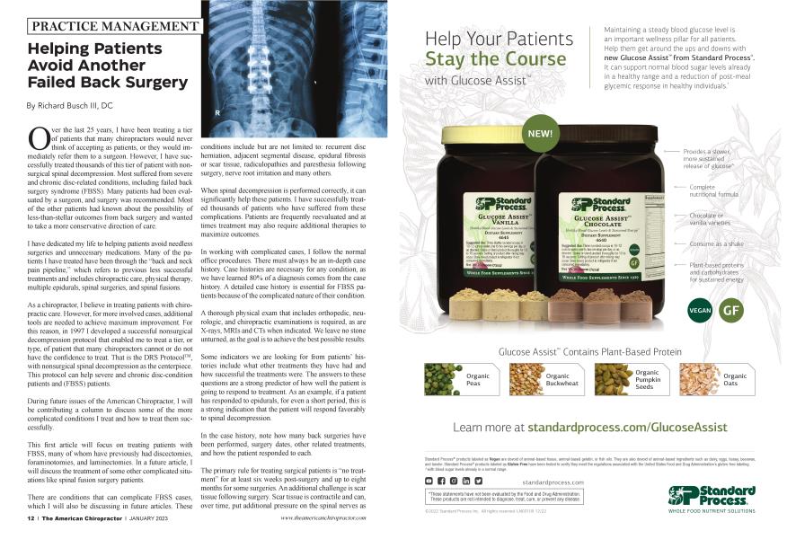 Helping Patients Avoid Another Failed Back Surgery