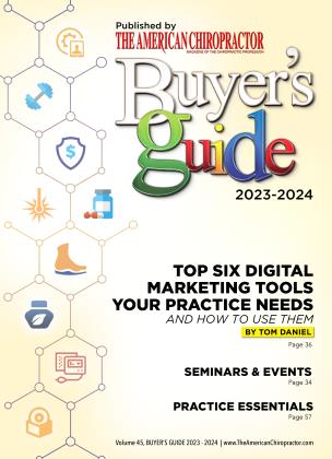 BUYER'S GUIDE 2023 - 2024 | The American Chiropractor
