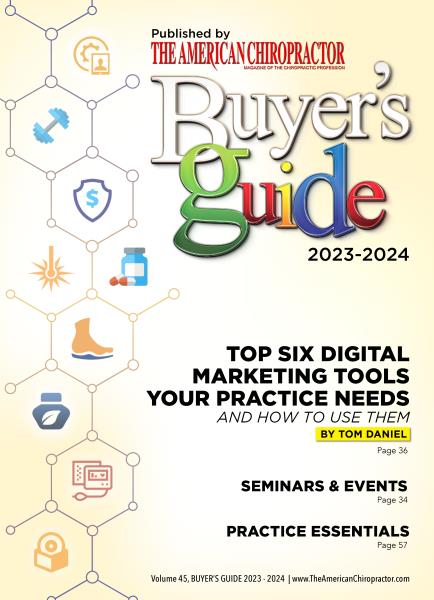 Issue: - BUYER'S GUIDE 2023 | The American Chiropractor
