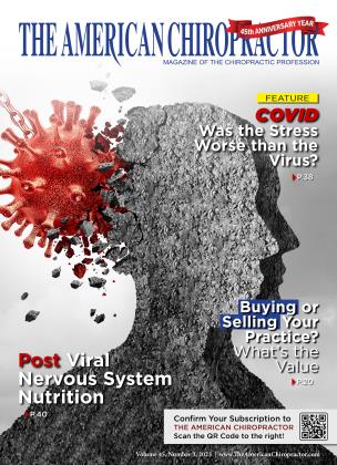 MARCH 2023 | The American Chiropractor
