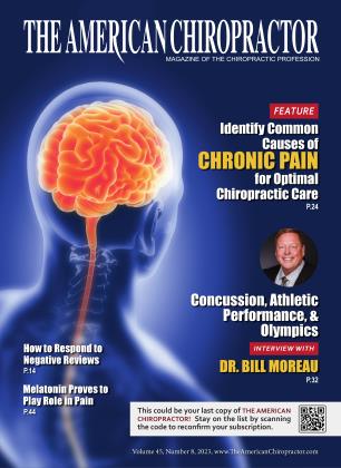 August 2023 | The American Chiropractor