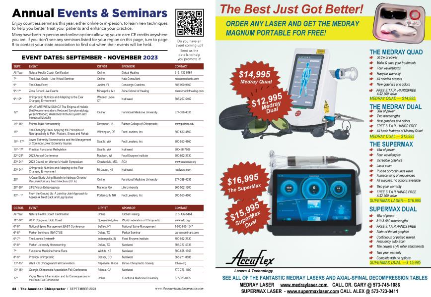 Annual Events & Seminars