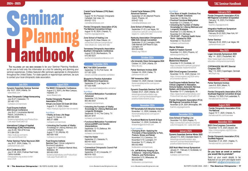 Seminar Planning Handbook