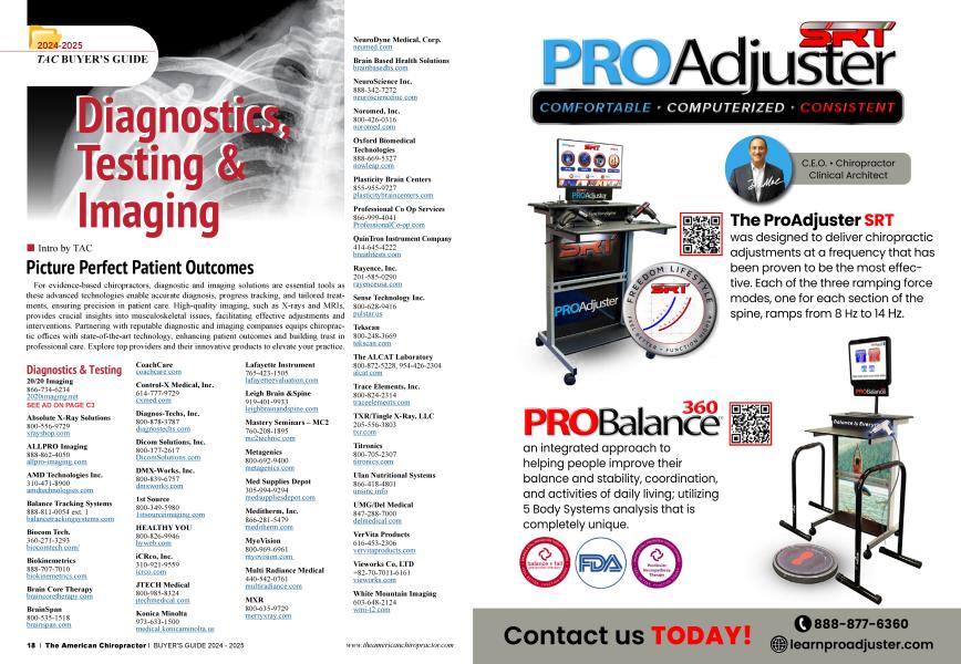 Diagnostics, Testing & Imaging