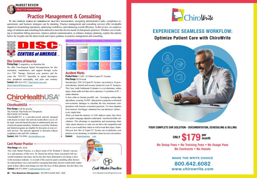 Practice Management & Consulting